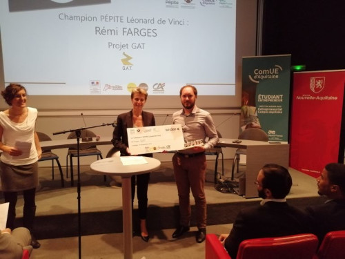 Prix PÉPITE Léonard de Vinci 2019 :